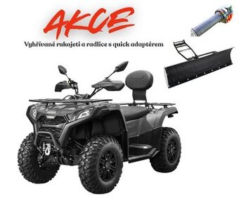 GOES Terrox 500-A s EPS T3b šedá + ZIMNÍ PŘÍSLUŠENSTVÍ