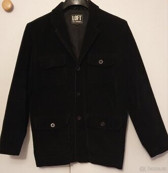 Sako pánské černé LOFT