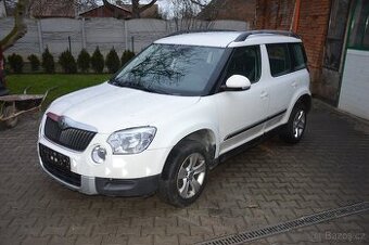 Yeti 2.0TDI 81kW ALU klimatizace NAVI rezerva