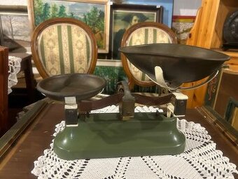 Starožitné litinové váhy