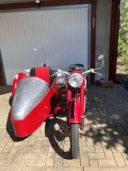 Přívěsný postranní vozík/ sajdkára