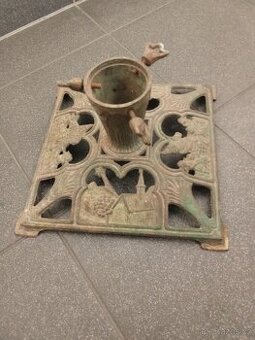 Retro starožitný stojan na stromek