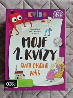 Moje 1. kvízy - svet okolo nás - hra od 6+ (Albi, slovensky)