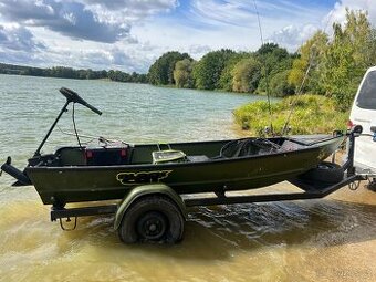 Rybářská hliníková loď Marine 3,6 m včetně vleku nová STK
