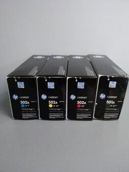 HP 502A sada tonerů | Black + Cyan + Magenta + Yellow
