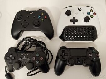 Xbox a PlayStation ovladače na opravu