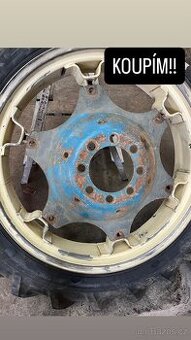Koupím Hvězdice kol/ráfků/disků Zetor s roztečí 610mm