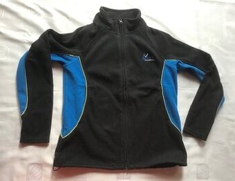Mikina fleece černomodrá, vel. M = 65 Kč