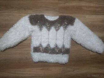 DÍVČÍ SVETR vel. 152, 11 - 12 let