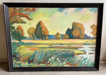 Obraz ak. malíř Laštůvka