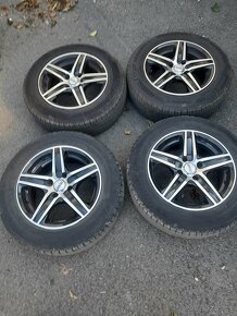 Peugeot / Citroën sada letních pneumatik 15" vč. alu disků