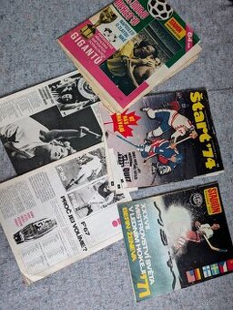 Staré sportovní časopisy – Stadion, hokej, retro, sběratelsk