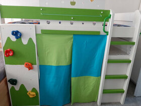 Dětská postel zvýšená, 160X70 cm