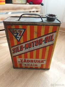 Stara plechovka  SILO MOTOR - OIL , Zádruha