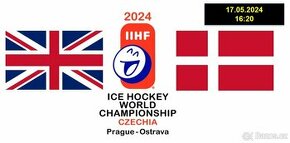 IIHF 2024 - GBR vs. DEN (17.05.2024)