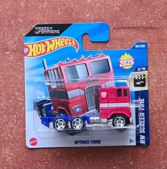 Hot wheels Optimus Prime Transformers
