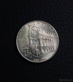 100 Kčs výročí otevření Národního divadla 1983