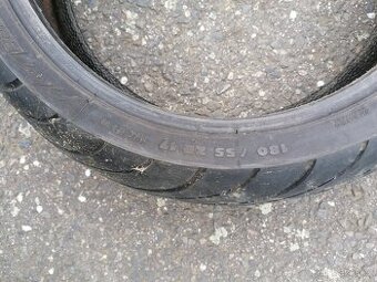 Prodám gumy na dojetí, silnice 180/55 ac190/55 R17