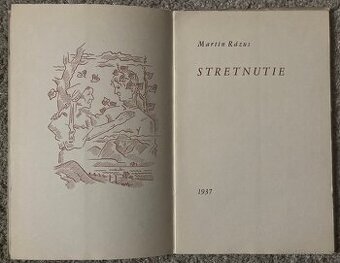 Martin Rázus - Stretnutie (1937, M. Benka)