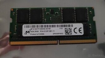 DDR4 SO-DIMM 8Gb, 2133MHz, Micron - 1