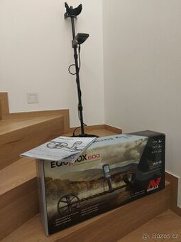 Zánovní Minelab Equinox 600 + příslušenství