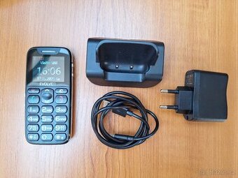 EVOLVEO EasyPhone černý - seniorský telefon