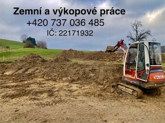 Výkopové práce minibagrem - 1