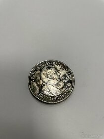 stříbrná mince 50 korun slovenských Josef Tiso 1944