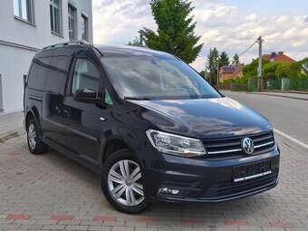 VW Caddy MAXI 1.4 TSi 92kw,7Míst,r.2018,168TKM,2xklíč,Tažné