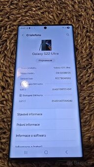 Galaxy S22 Ultra 256 gb zelený