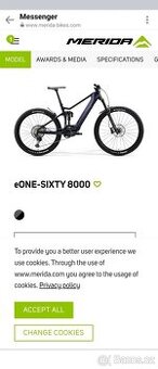 E-Mtb Merida one sixty 8000