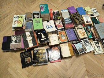 Starší knížky - mix co zbylo po rušení knihovny