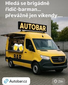 🚐 HLEDÁME ŘIDIČE/BARMANA NA BRIGÁDU 🍹