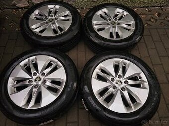 ALU letní kola Twister orig Škoda 5x112 Octavia IV R16 5E3