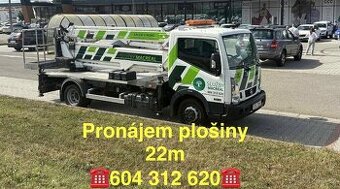 Pronájem plošiny