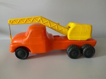 jeřáb tatra gumotex stará hračka hračky retro ites igra kdn