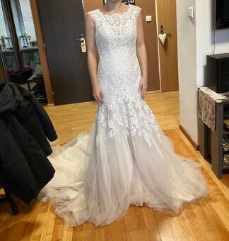 Svatební šaty- typ mořská panna