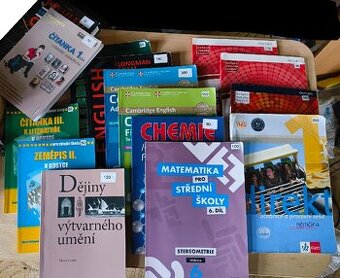 Učebnice pro střední školy a gymnázium - ceny na fotkách.