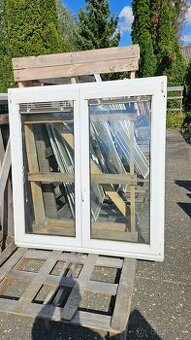 Okno PVC - 1490x1570 mm - STARŠÍ - 2 KS