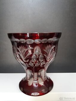 Váza rubínová - mooser