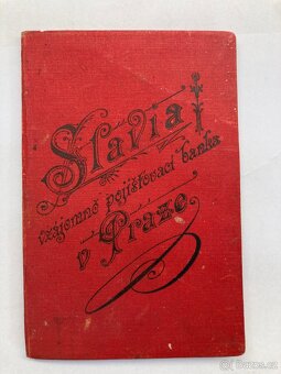 Sada 6 historických vkladních knížek