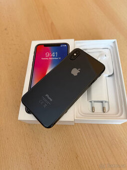 IPHONE X / 256 GB. SPACE GRAY. ZÁRUKA