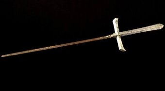 YUMONJI YARI SIGNOVÁNO NOBUKATSU- SAMURAI KATANA JAPONSKO