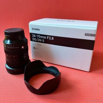 Sigma 24-70 2.8 DG DN II (nová verze) Sony E-záruka do 2029