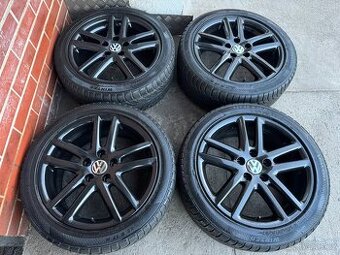 Alu 17" 5x112 VW SIENA BLACK zimní 70% G5, G6 TOP
