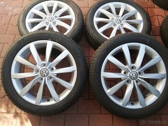 alu VW Golf 7,VW Sportsvan zimní 205/50/17 Michelin 7mm