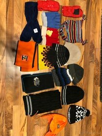 Rukavičky,čepice a šály 16Ks