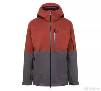 BLACK DIAMOND top lyžařská bunda BOUNDARY LINE MAPPED, nová