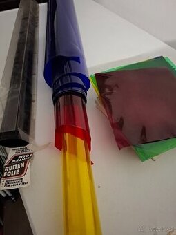 Barevné fólie - filtry na světla