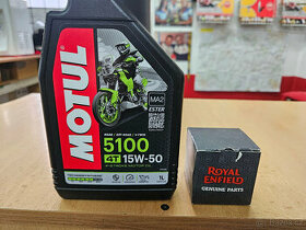 Royal Enfield Classic 350/Meteor 350-Olej+Filtry